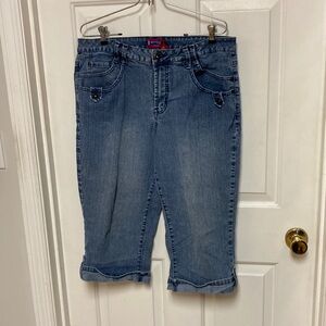 Westport Blue Denim Capris
